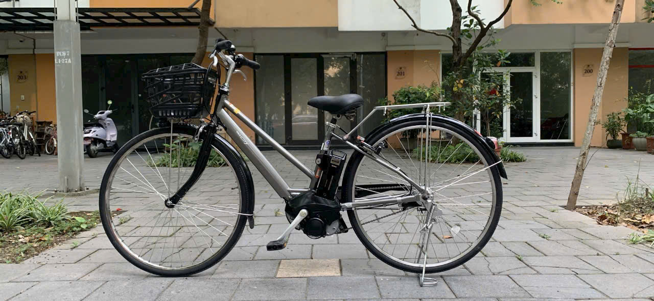 Xe Yamaha Pas City Màu Xám