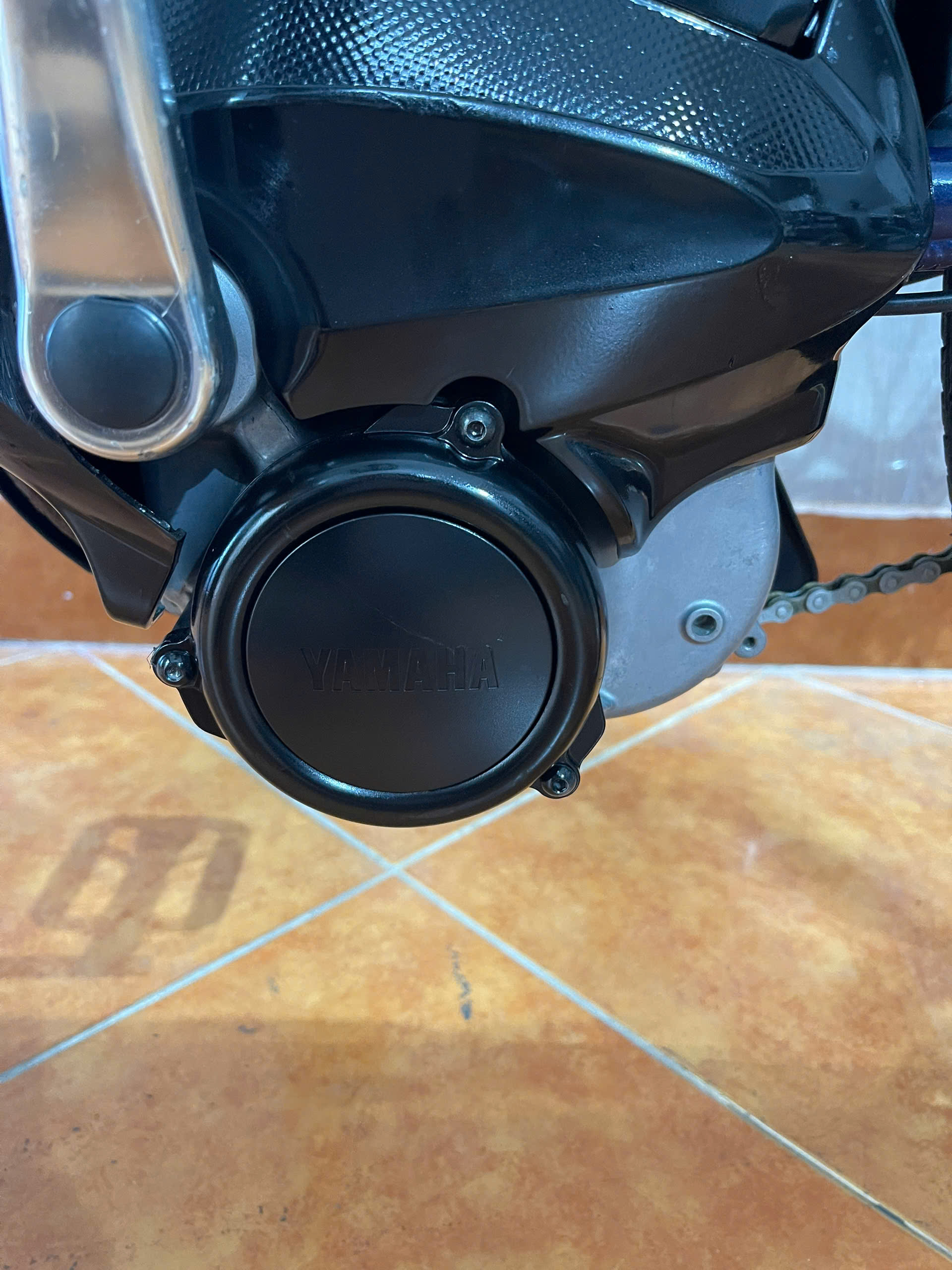 Xe Yamaha Pas With màu xanh than - Ảnh 2