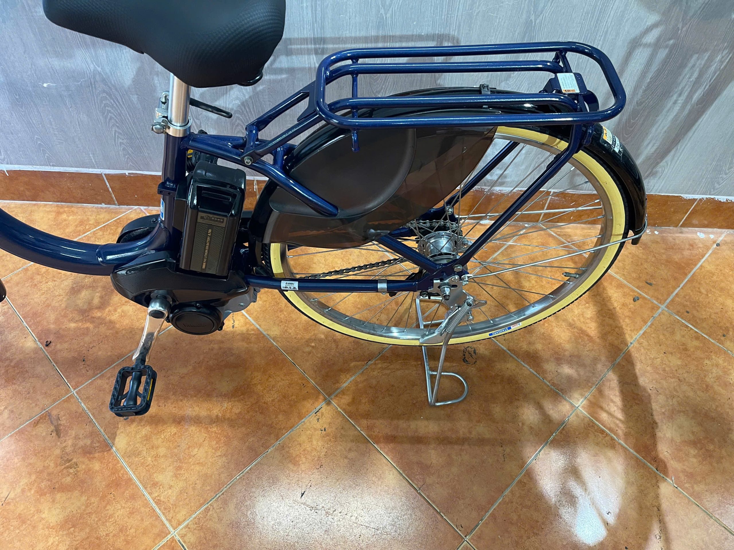 Xe Yamaha Pas With màu xanh than - Ảnh 4