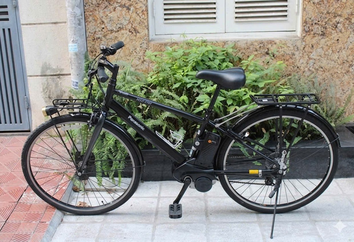 Xe Panasonic Velo Star màu đen