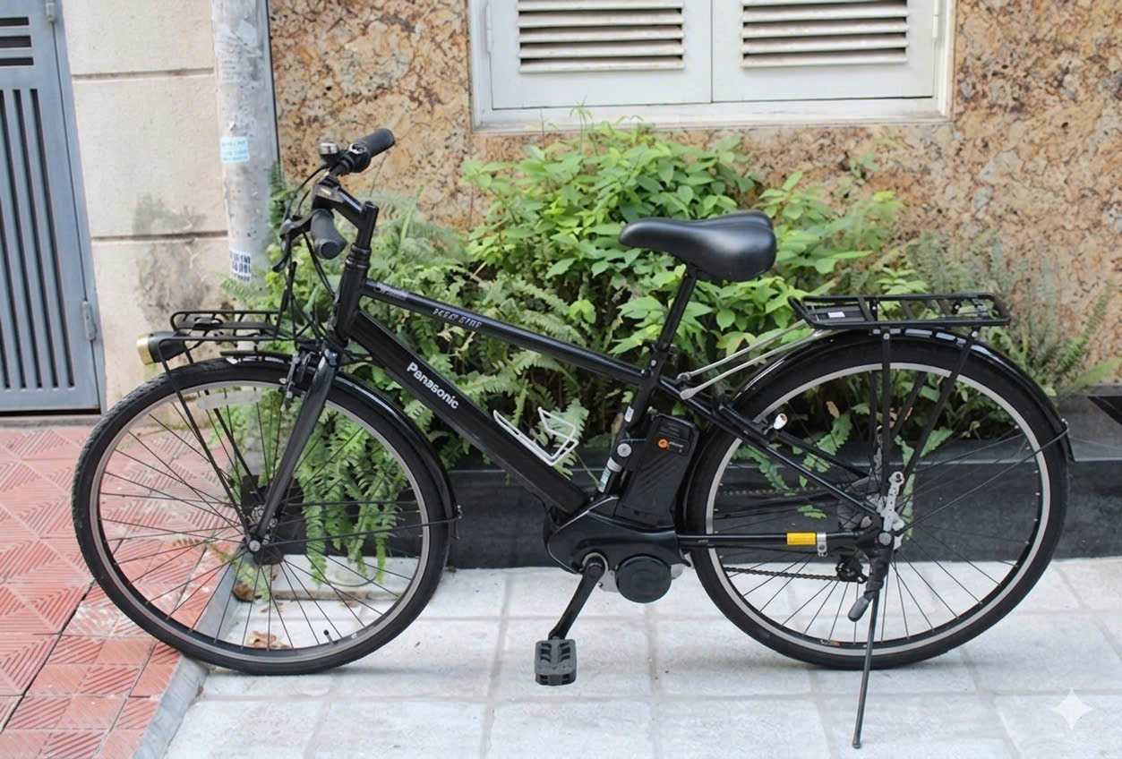 Xe Panasonic Velo Star màu đen