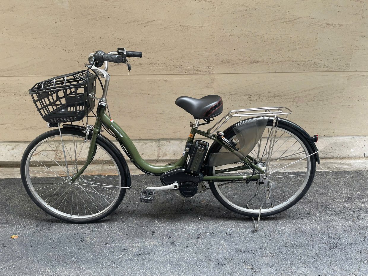 Xe Yamaha pas Natura màu xanh bộ đội - Tay ga